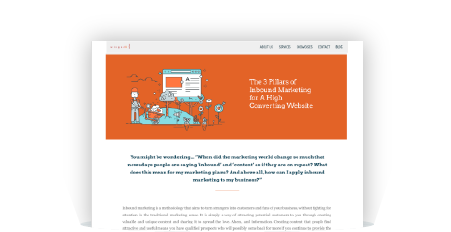 The 3 Pillars of Inbound Marketing for A High Converting Website